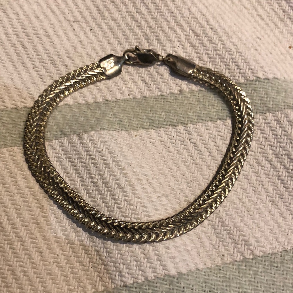 Silver bracelet